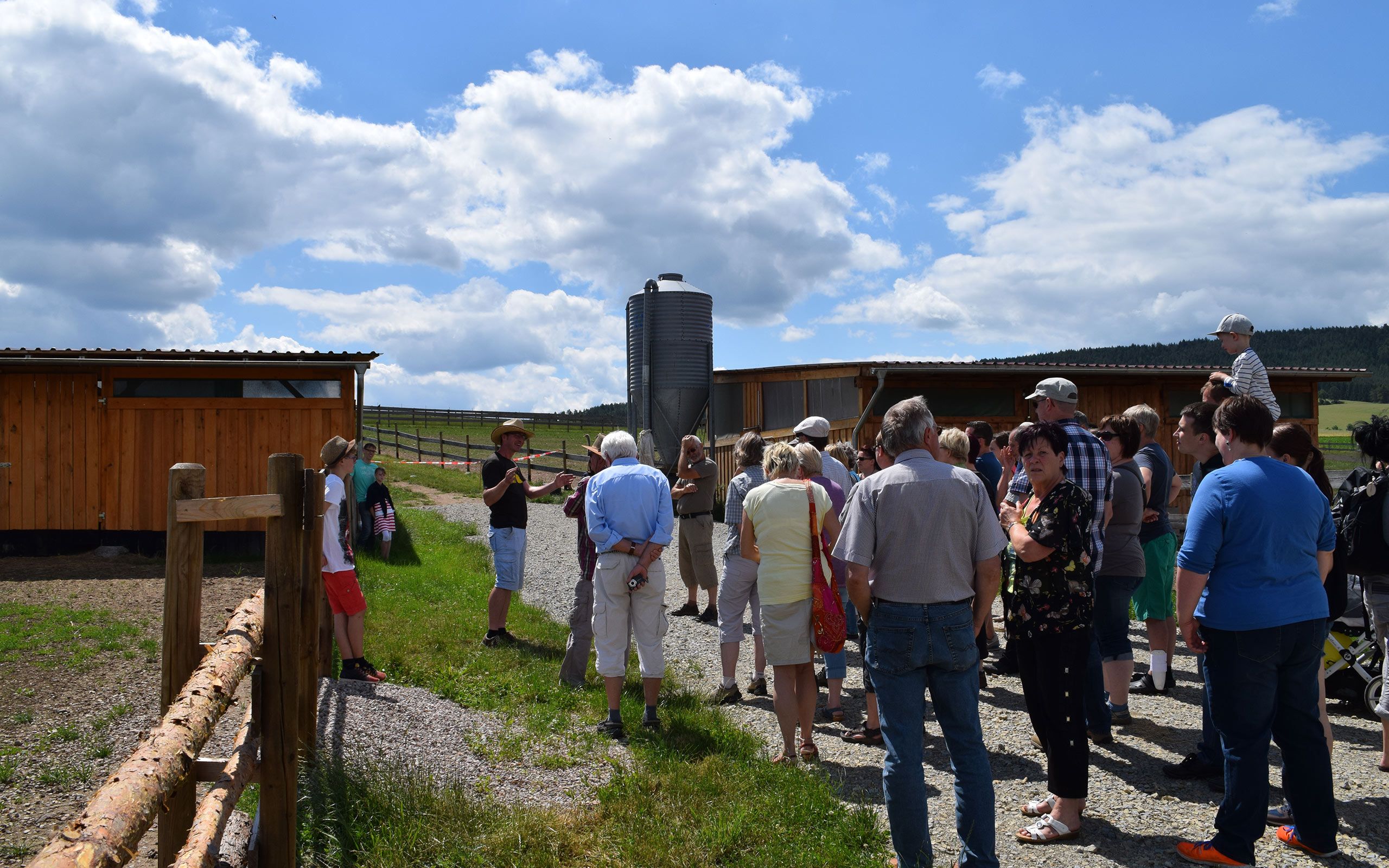 Führungen auf dem Straußenhof